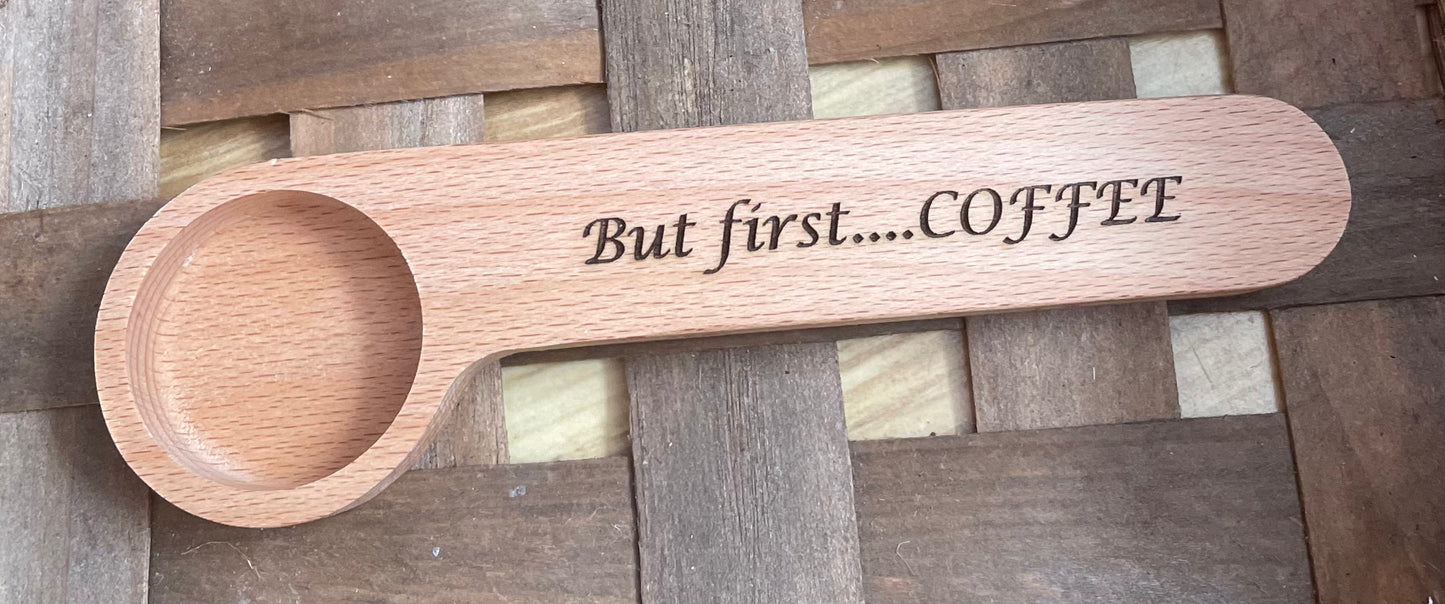 Laser Engraved Coffee Scoops