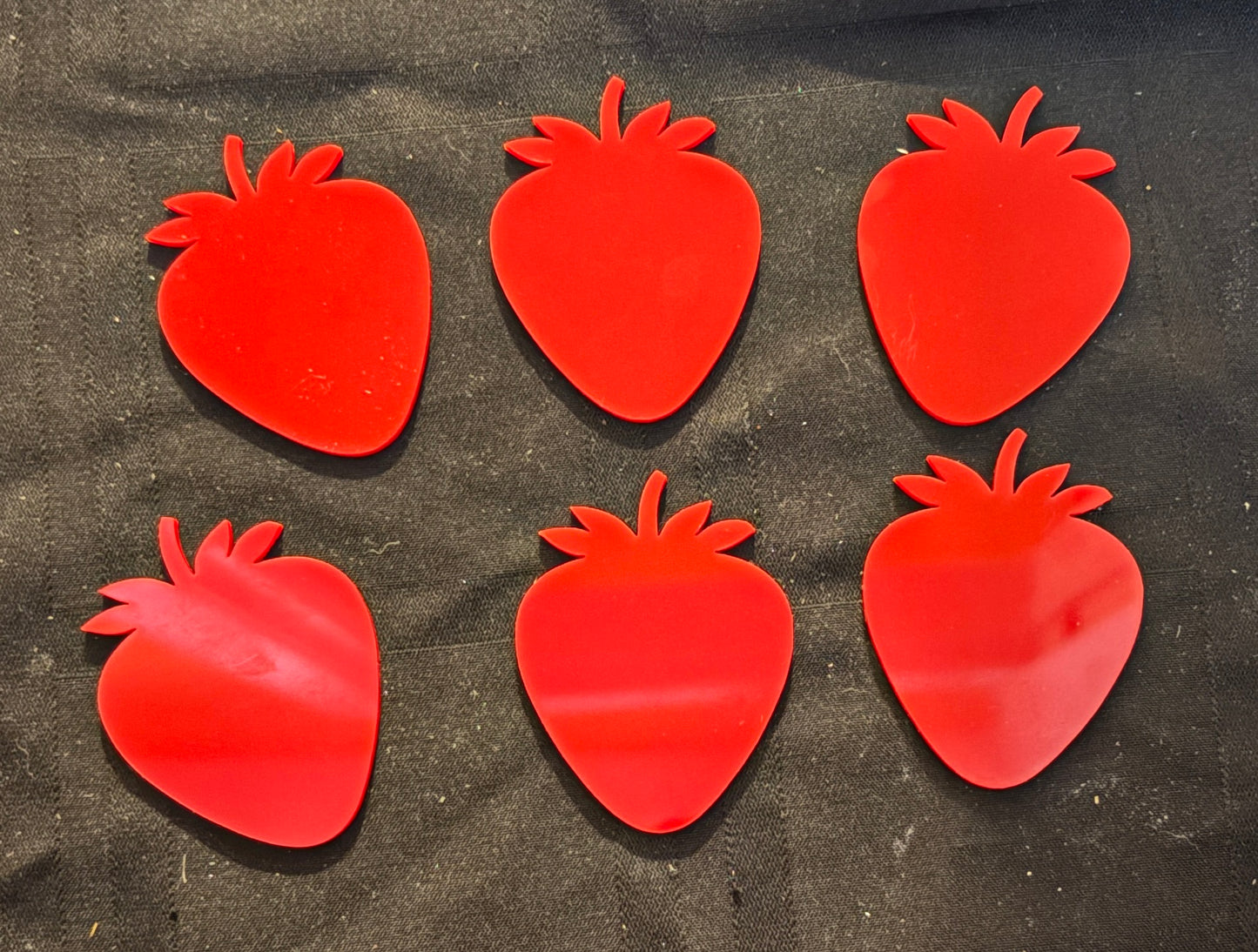 Dry Erasable Strawberry Acrylic Set