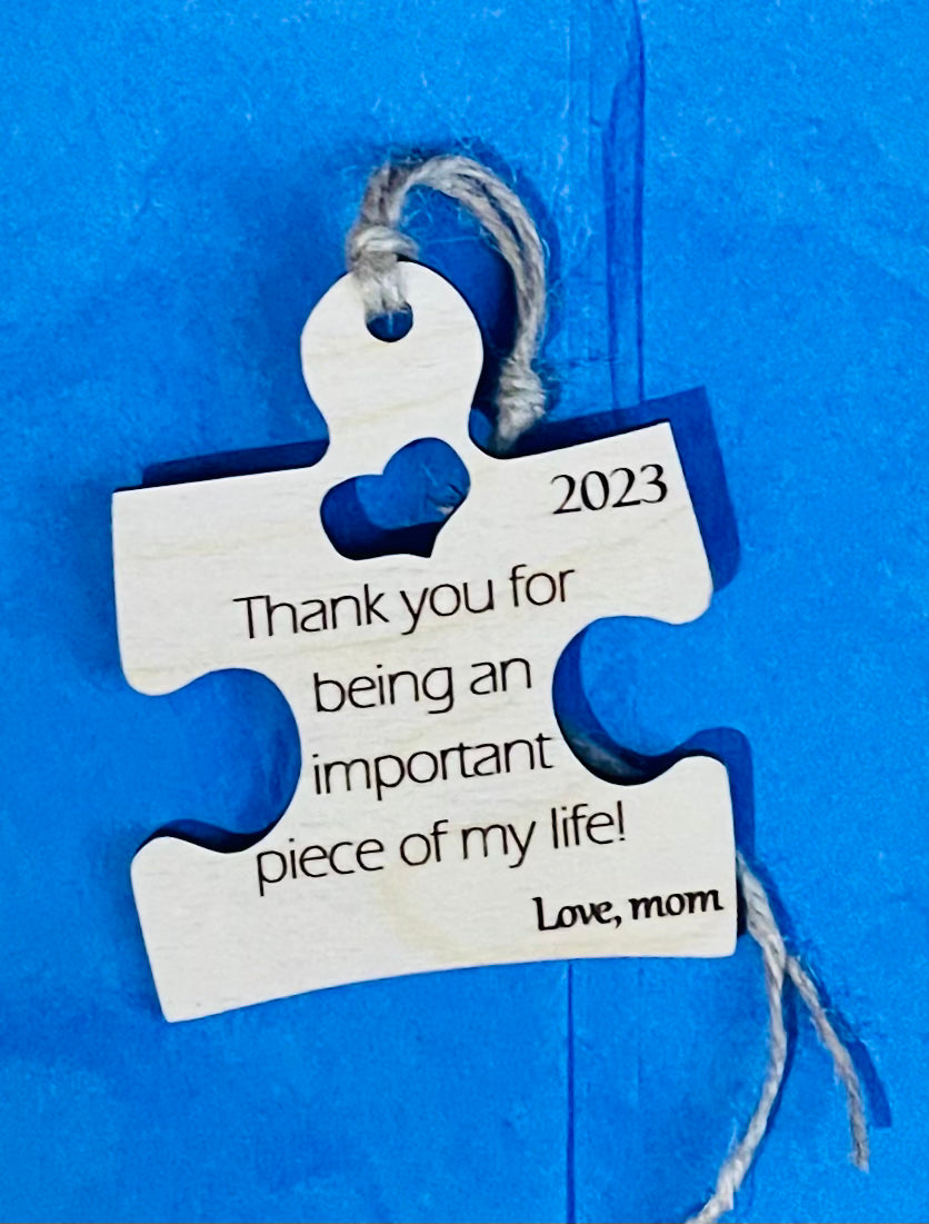 Jigsaw Ornament