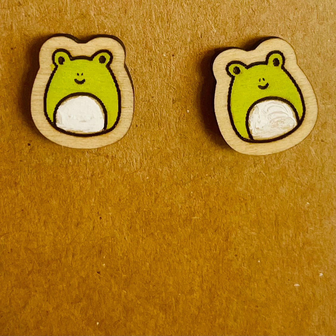 Frog Stud Earrings