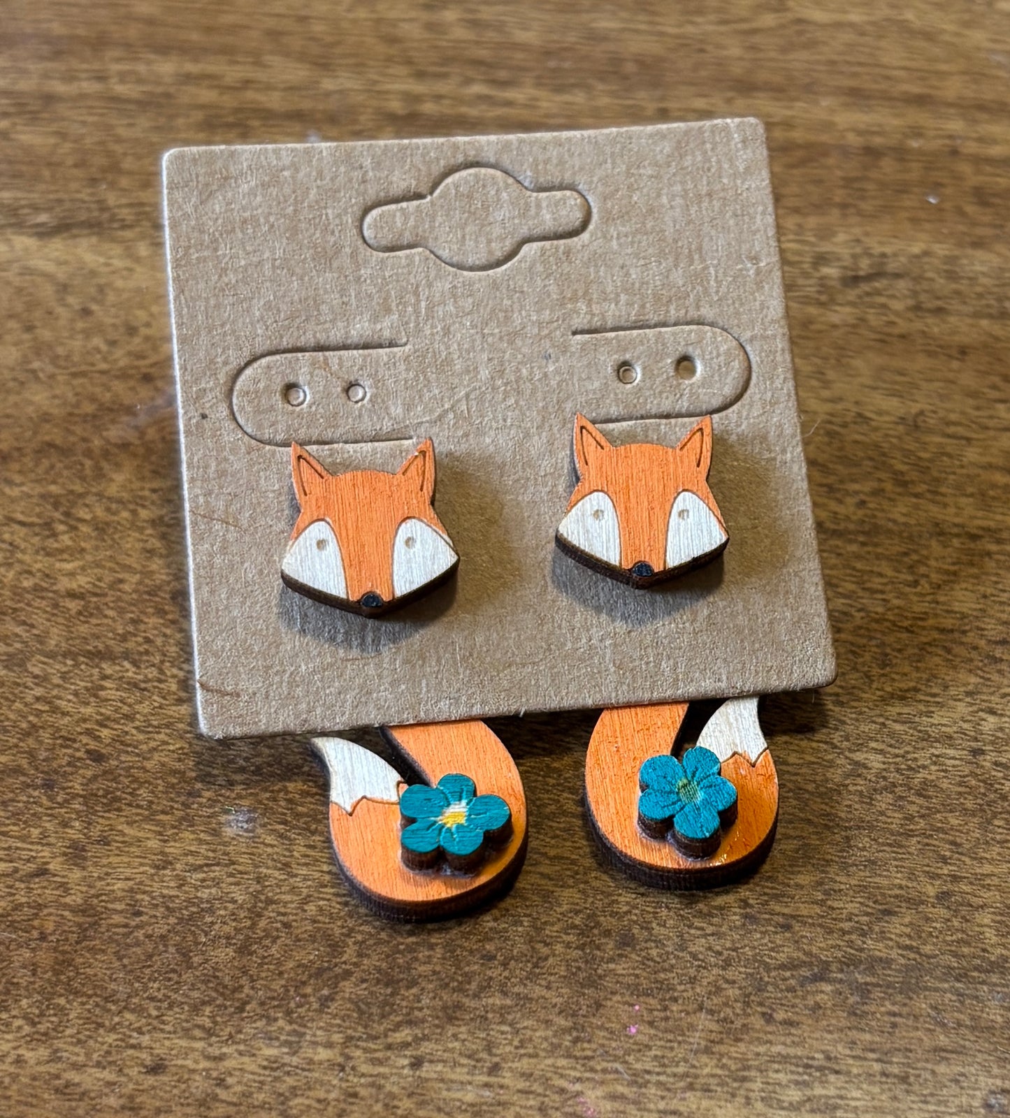 Fox Stud Dangles