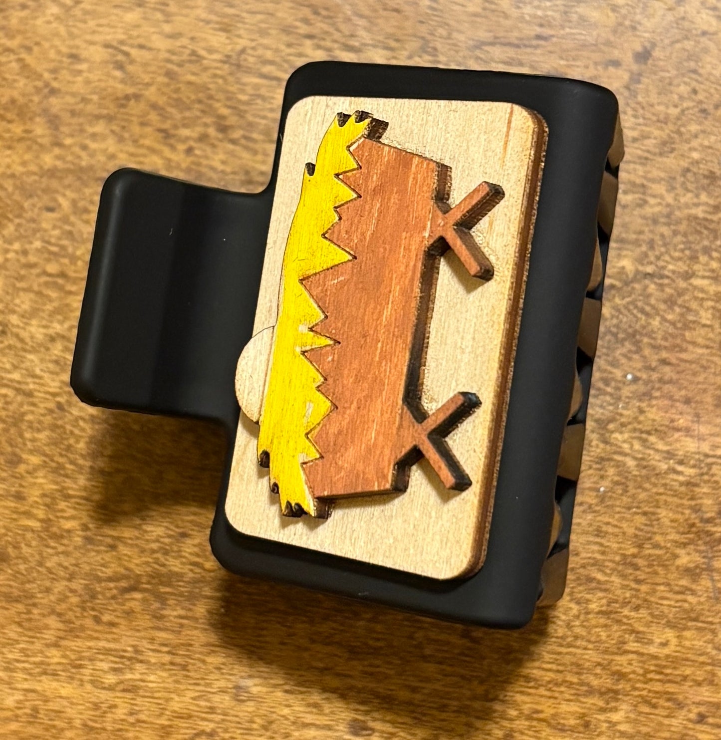 2” True Story Nativity Claw Clip