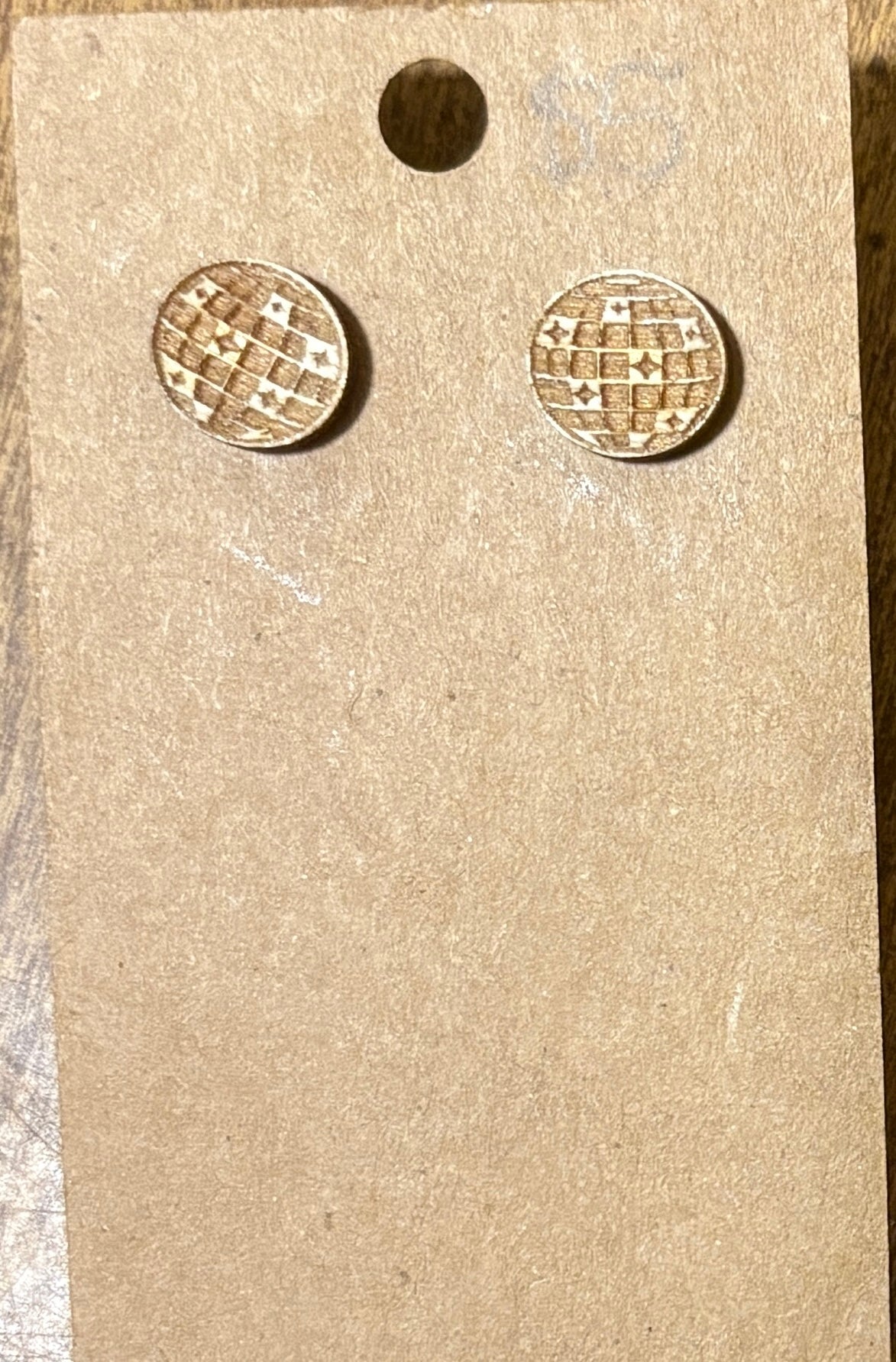 Disco Ball Stud Earrings