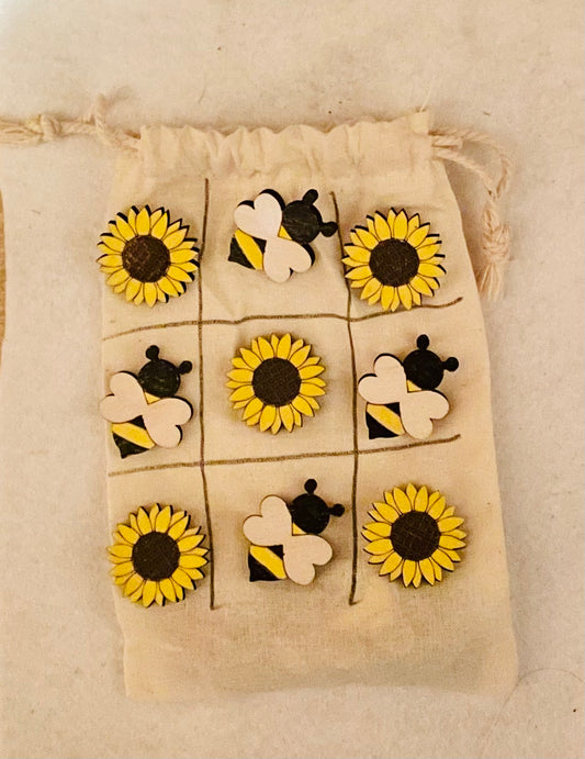 Sunflower Tic Tac Toe