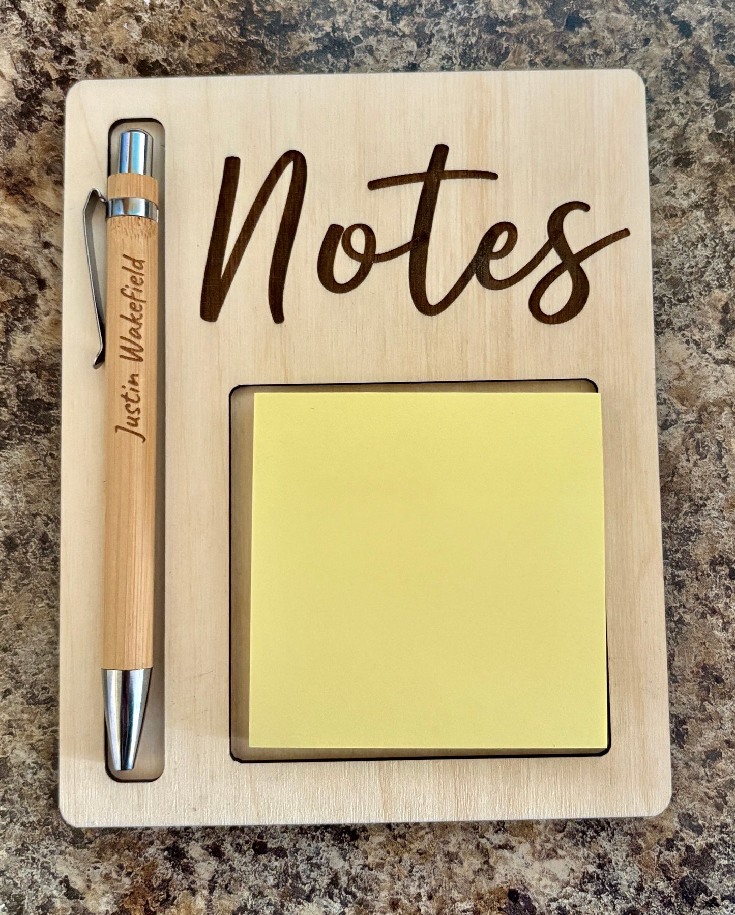 Note and Pen Holder