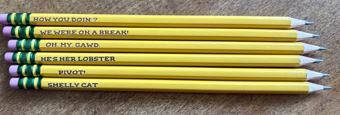 Engraved Pencils