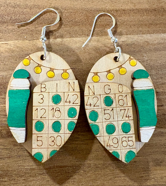 Bingo Dangle Earrings