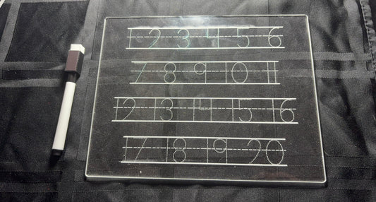 Acrylic Dry Erase Educational Boards