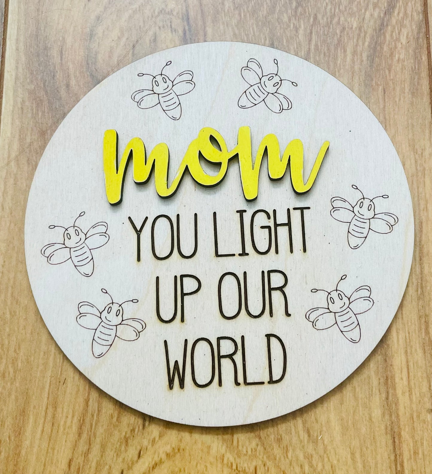 Mother’s Day Firefly Fingerprint Magnet