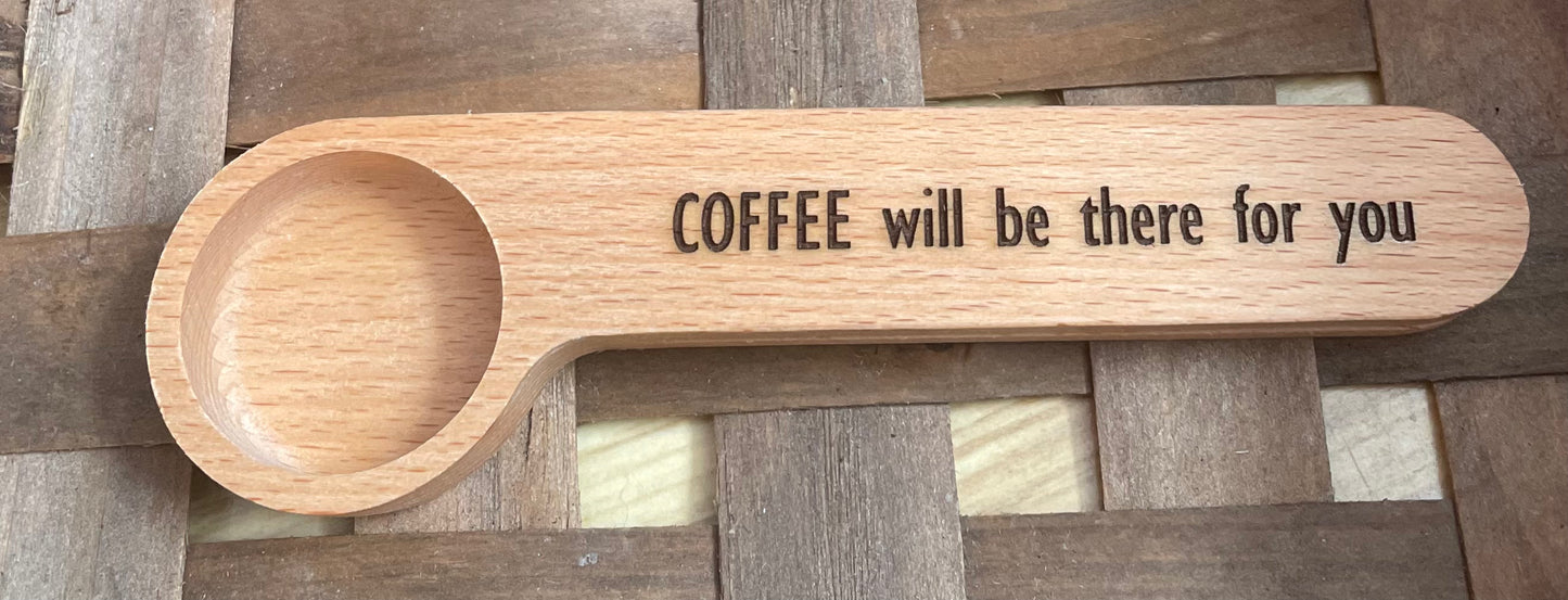 Laser Engraved Coffee Scoops