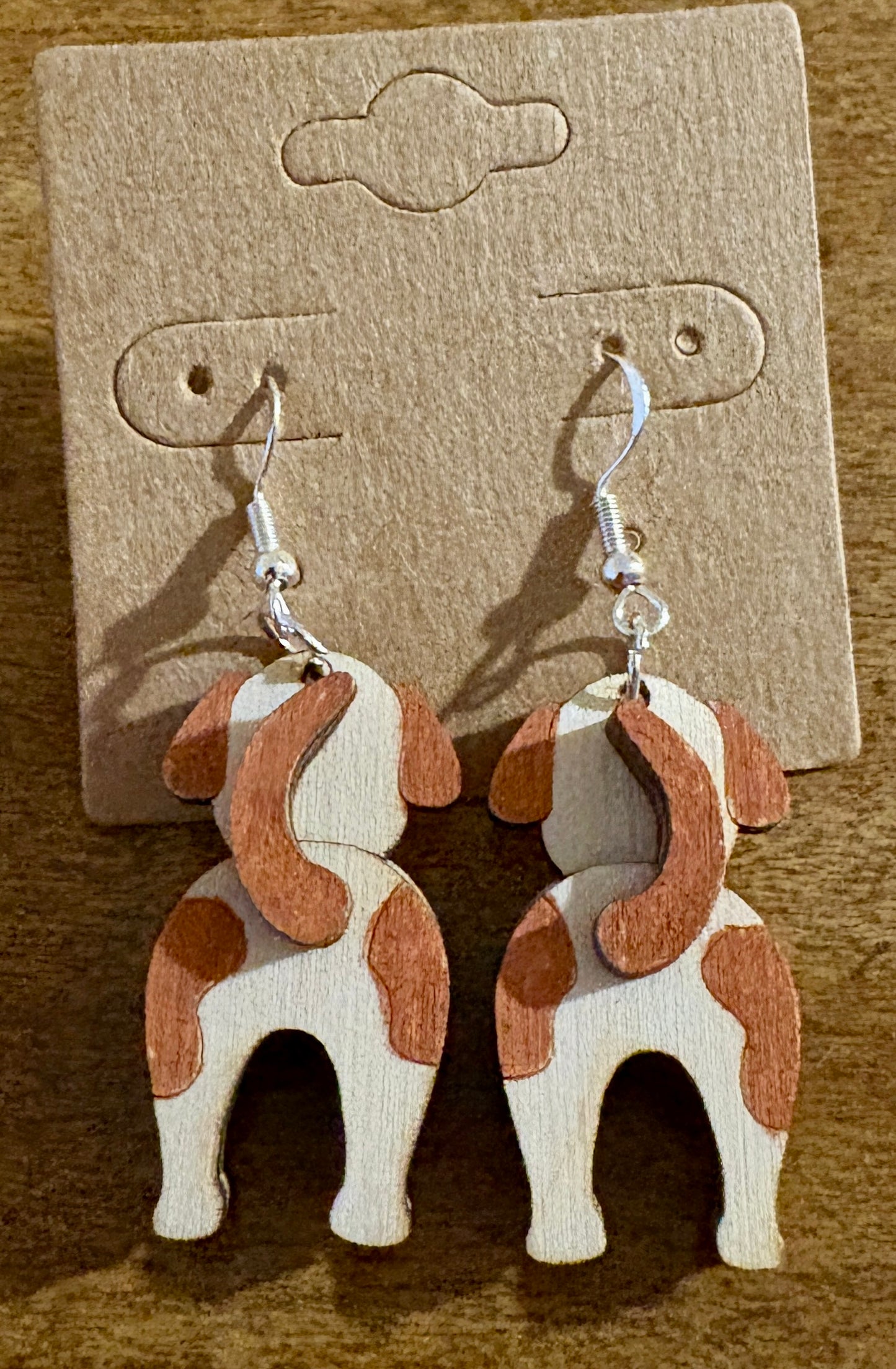 Dog Dangle Earrings