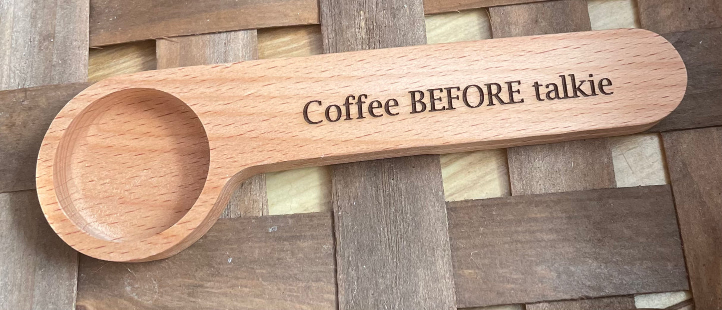 Laser Engraved Coffee Scoops