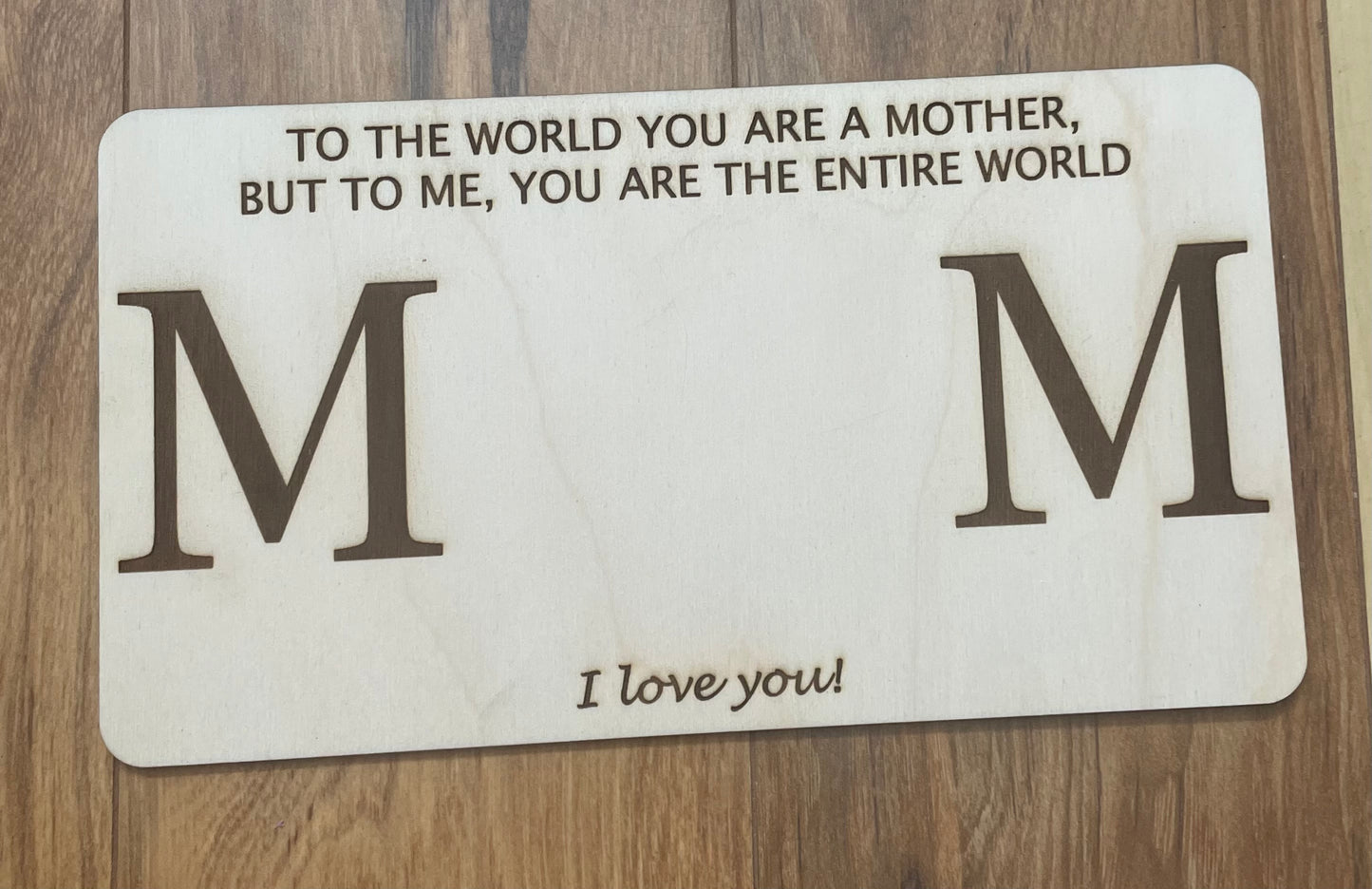Mom Handprint Sign