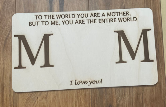 Mom Handprint Sign
