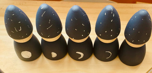 Moon Gnome Peg Doll Set