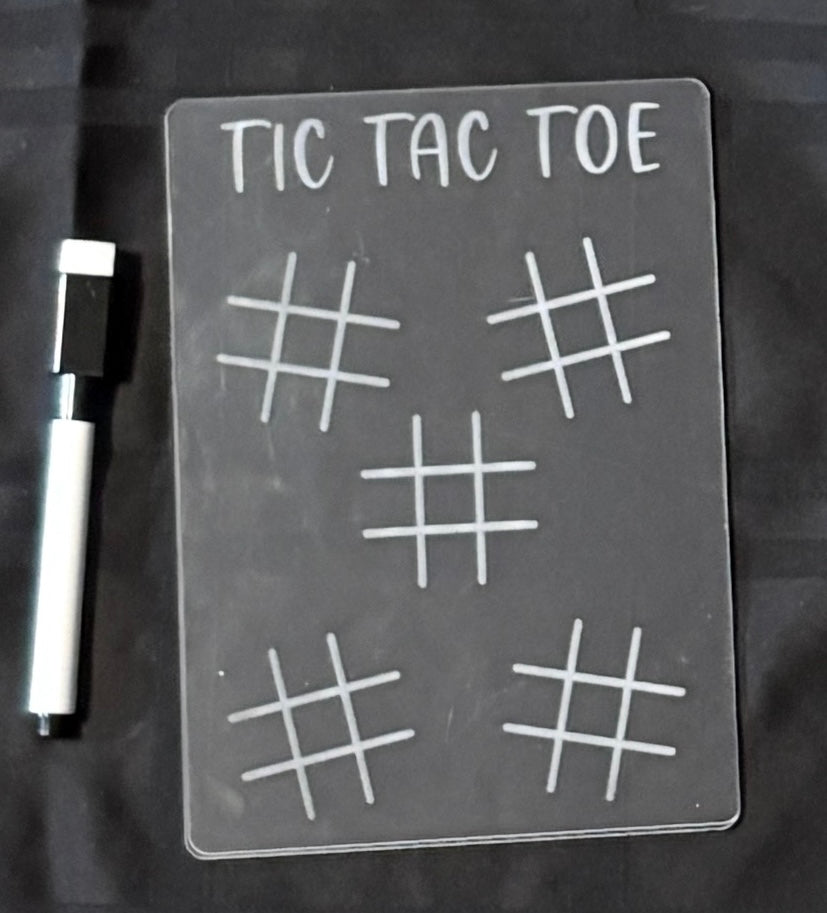 Acrylic Dry Erase Educational Boards