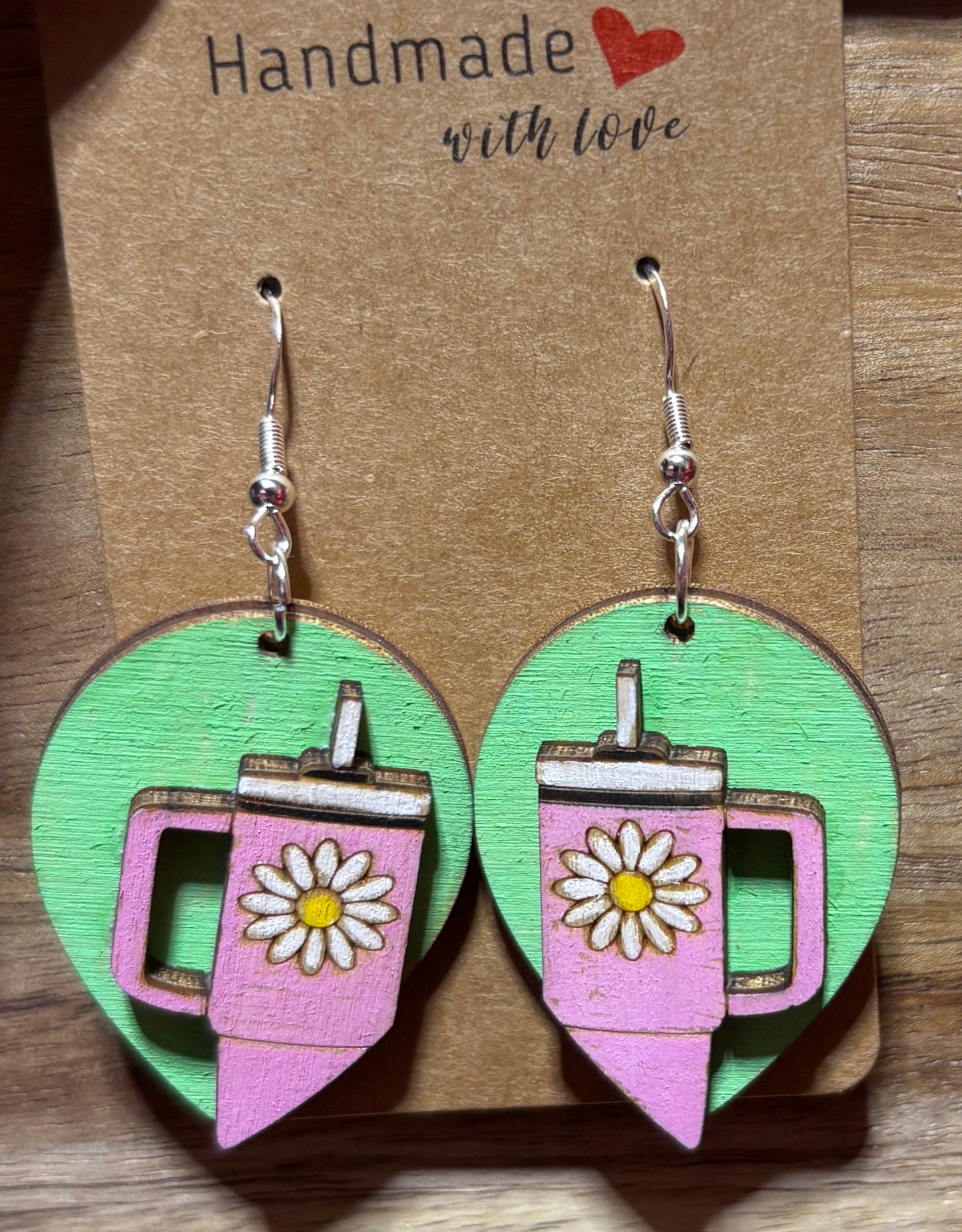 Tumbler Dangle Earrings