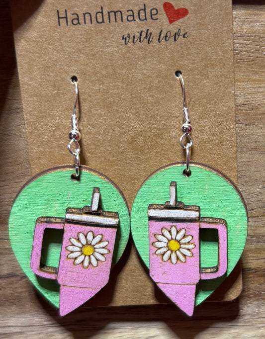 Tumbler Dangle Earrings