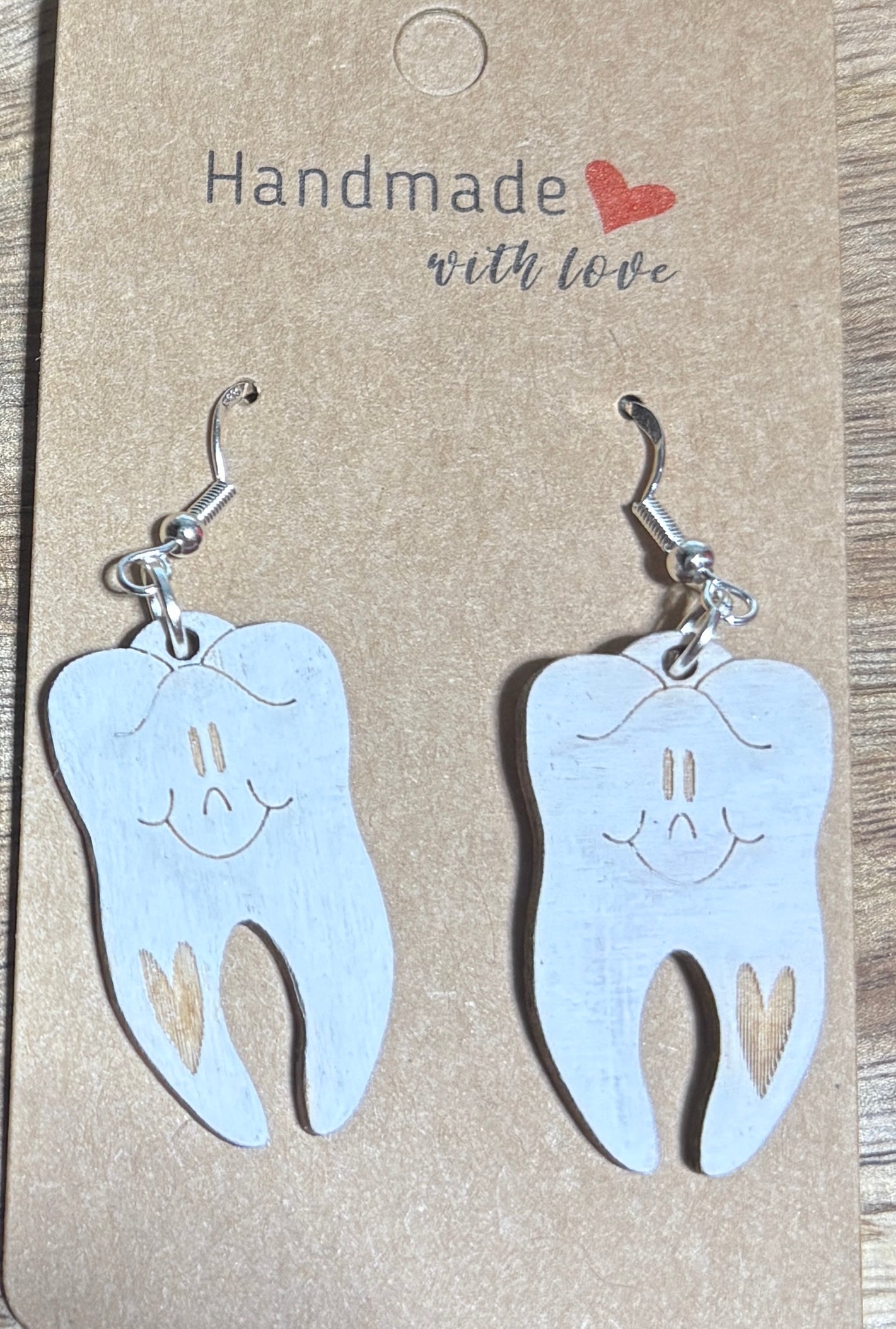 Tooth Dangle Earring