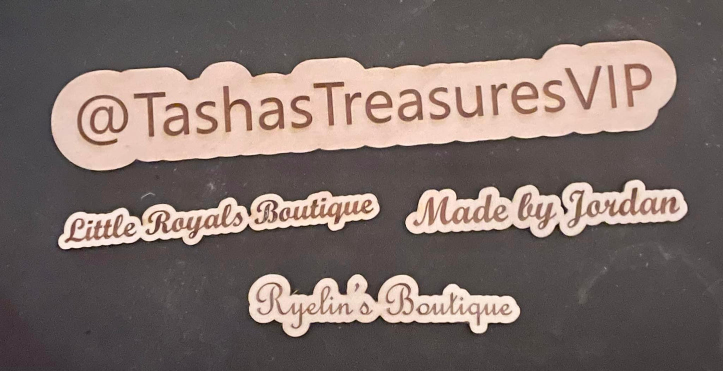 Business Name Tag