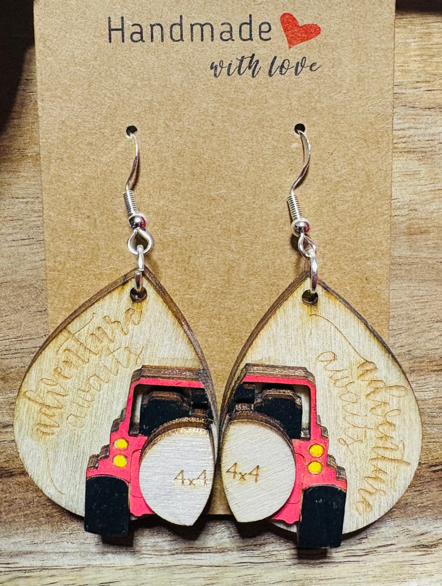 Adventure Awaits 4x4 Dangle Earrings