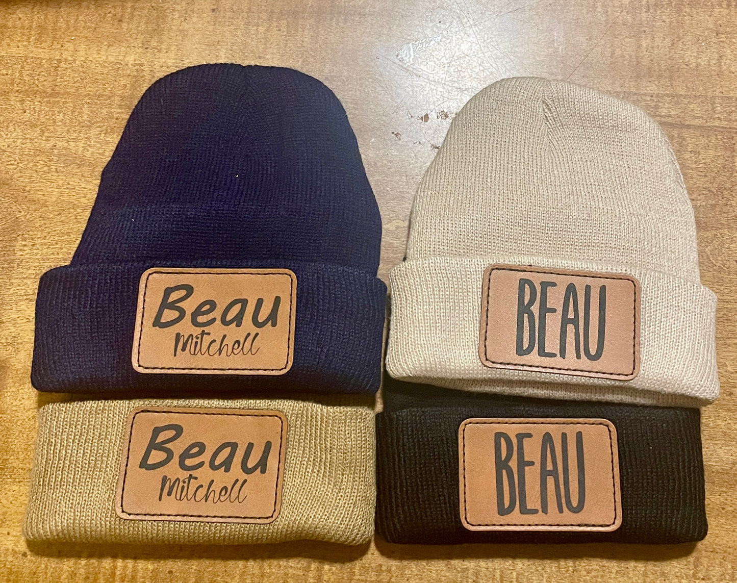 Infant Beanie with Patch