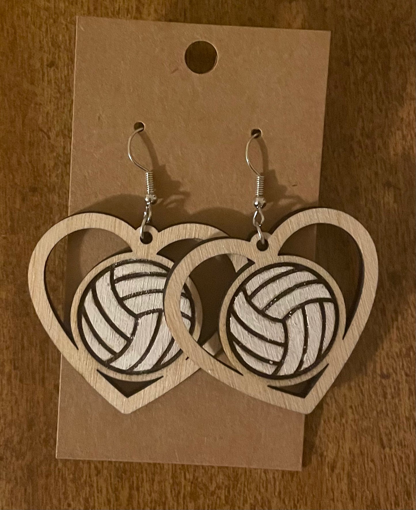 Volleyball Dangle Earrings