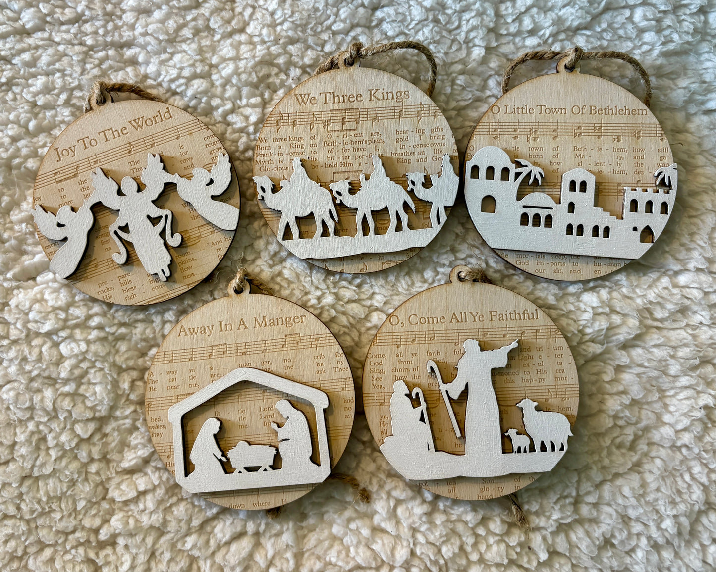 Nativity Song Ornament