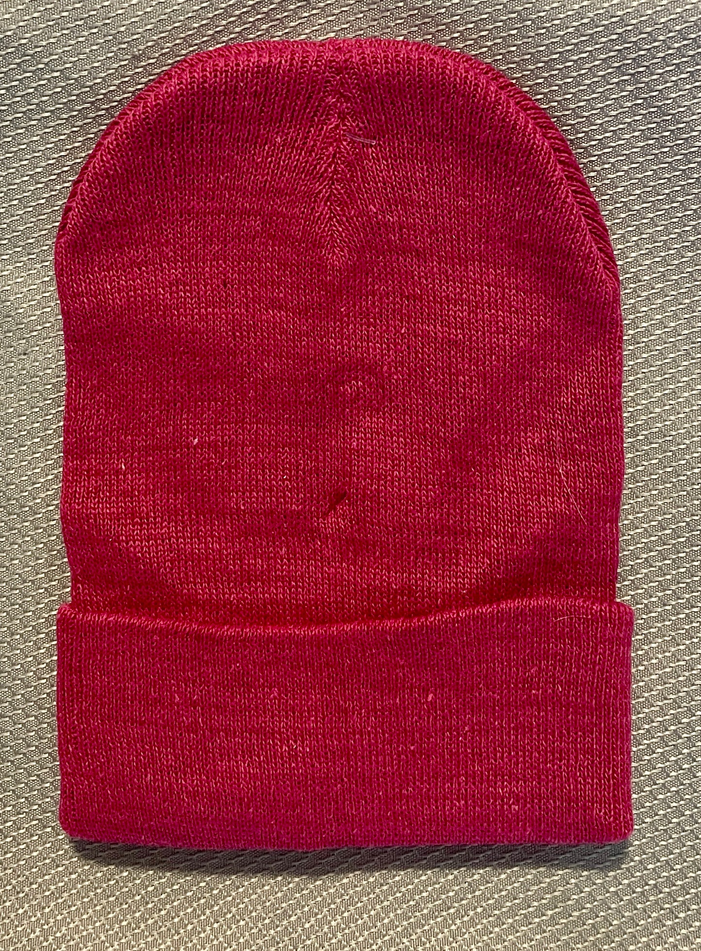 Kid Beanies with Leather Engraved Patch