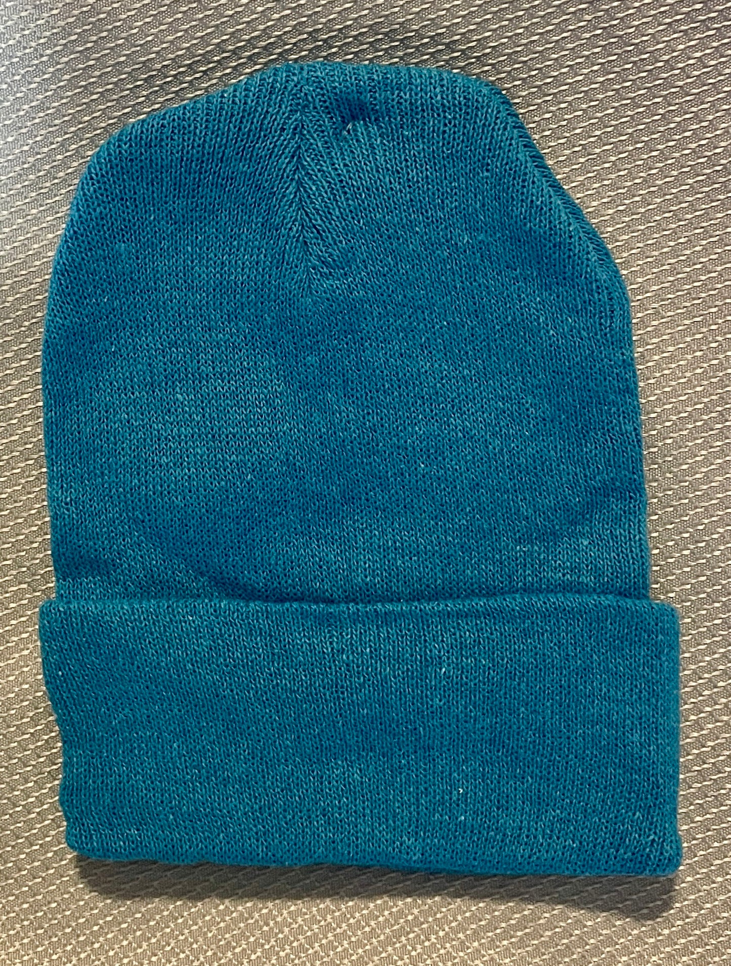 Kid Beanies with Leather Engraved Patch