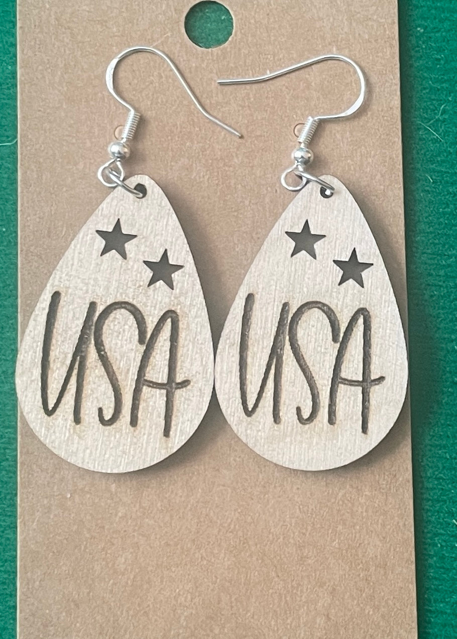 USA Dangle Earrings