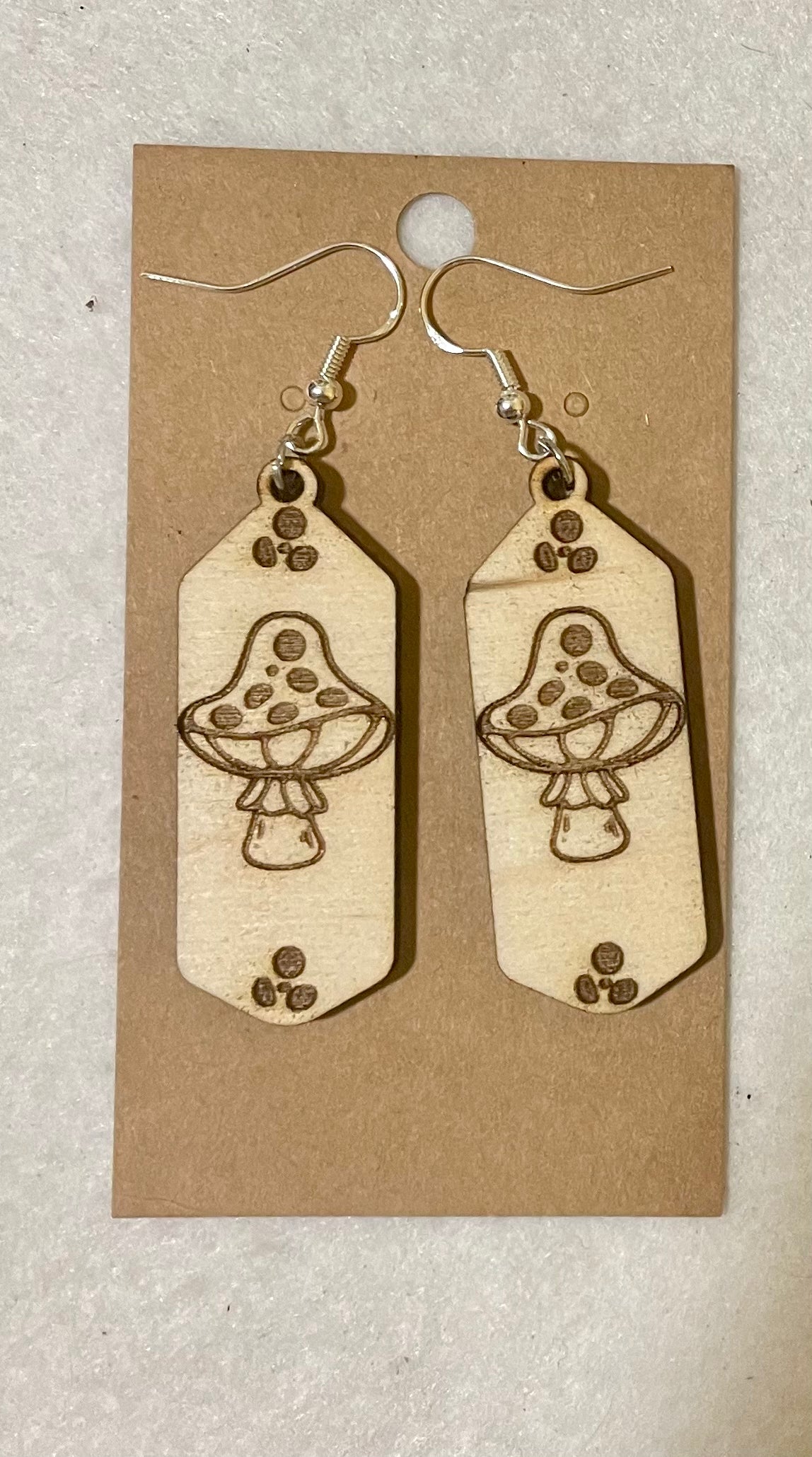Mushroom Dangle Earrings