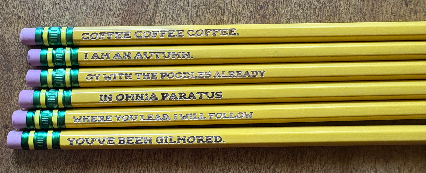Engraved Pencils
