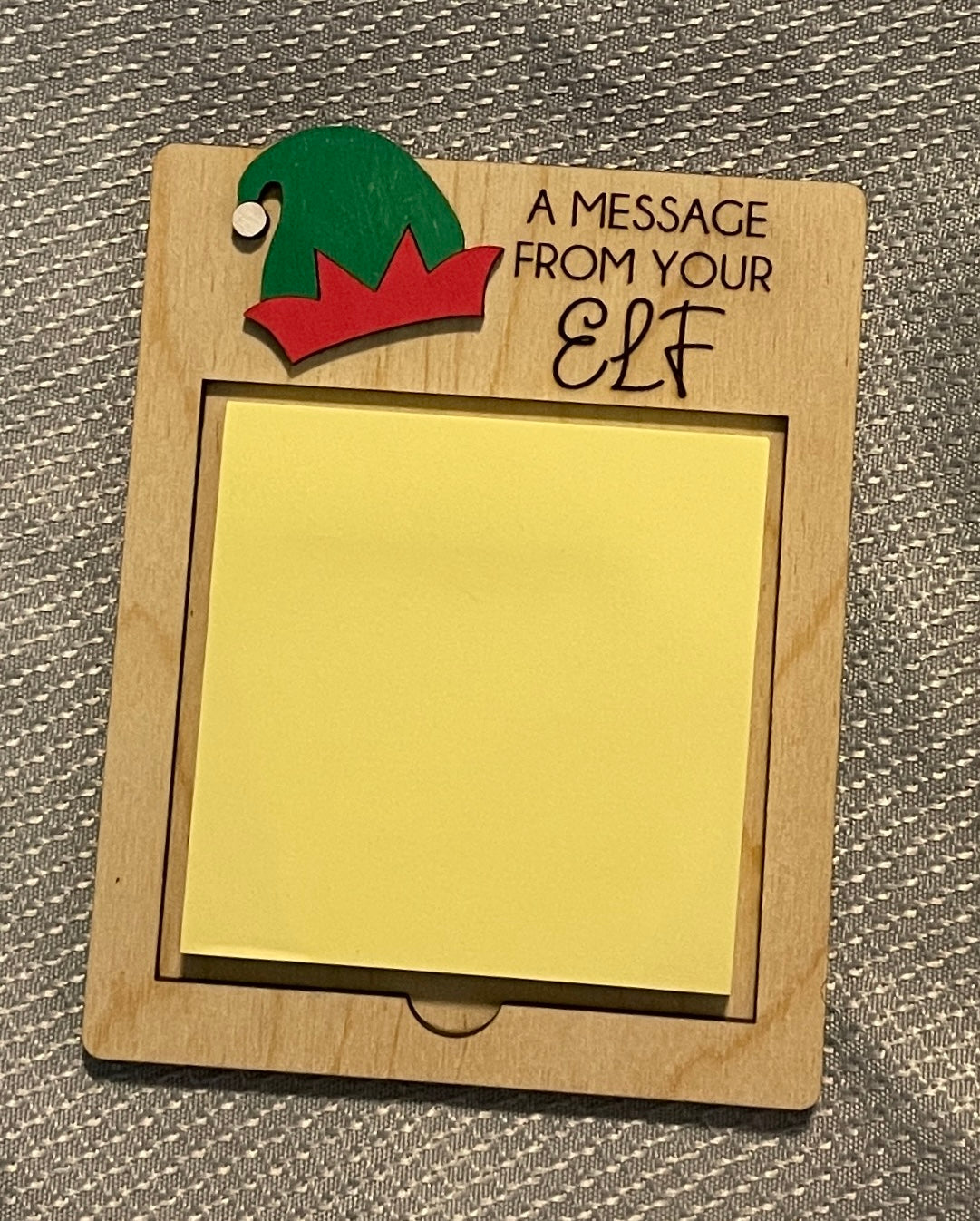 Elf Post It Note Holder