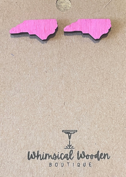 North Carolina Stud Earrings