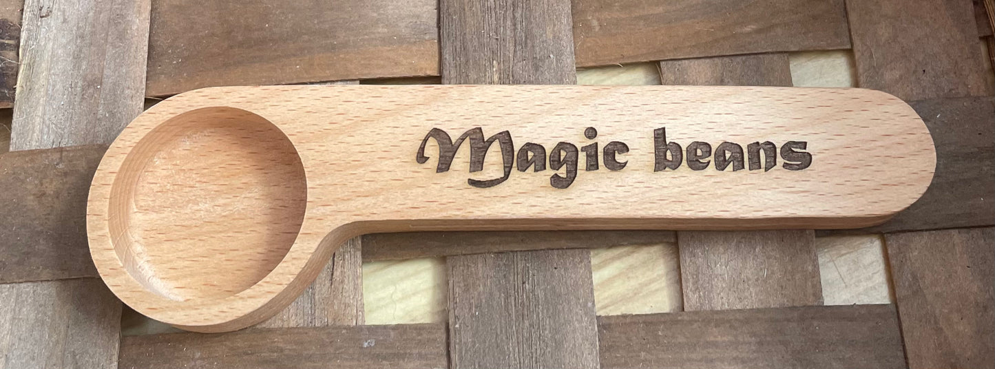 Laser Engraved Coffee Scoops