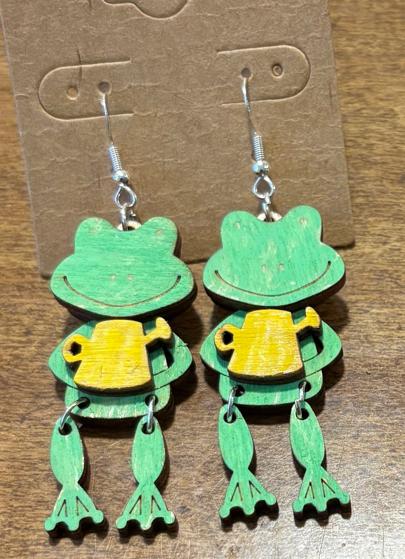 Frog Dangle Earrings