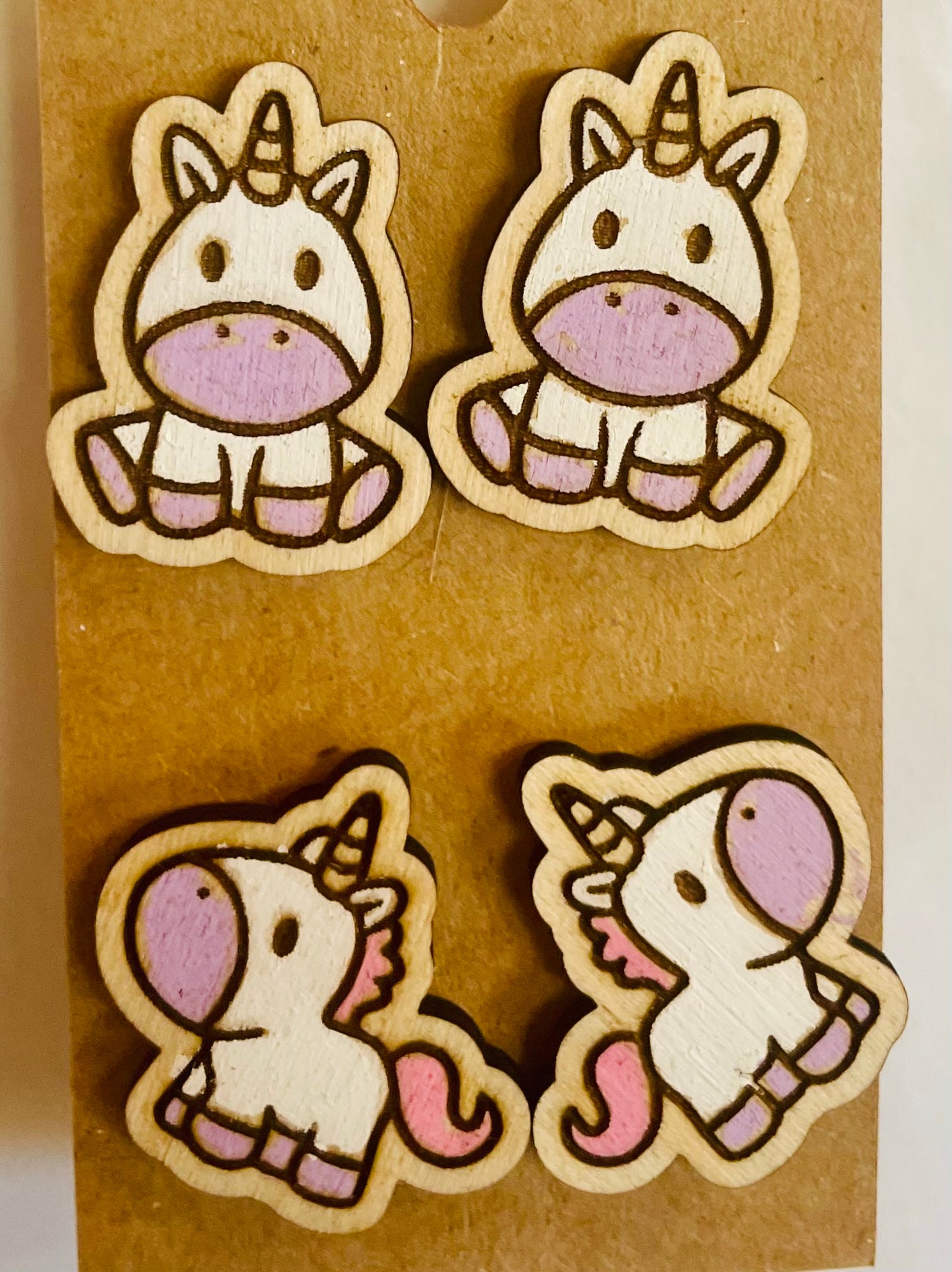 Unicorn Stud Earrings