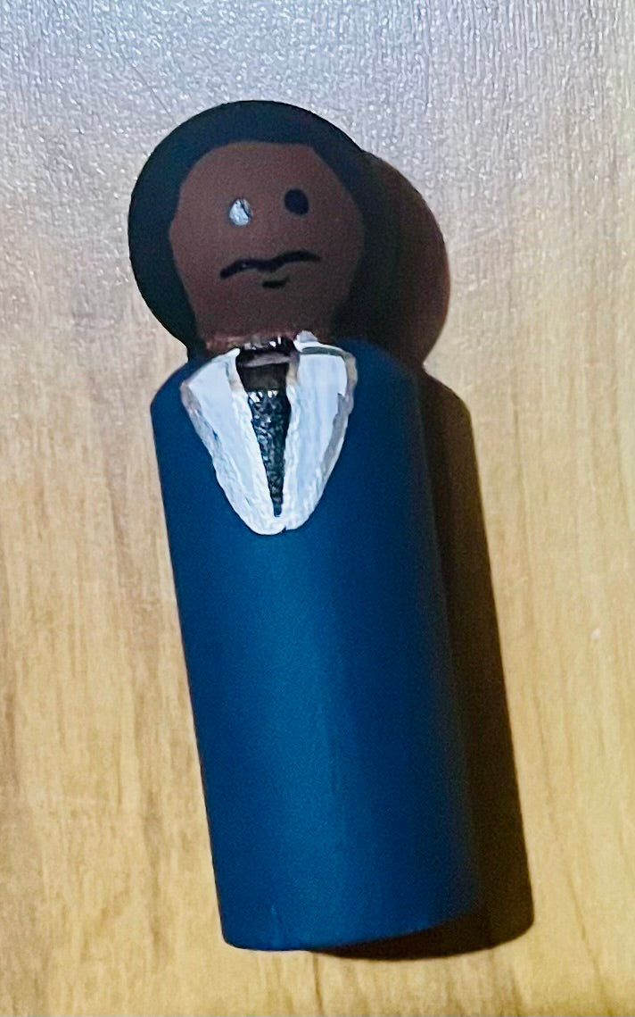 3.5” Martin Luther King Peg Doll