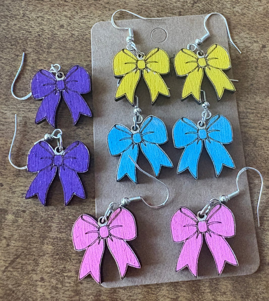 Bow Dangle Earrings