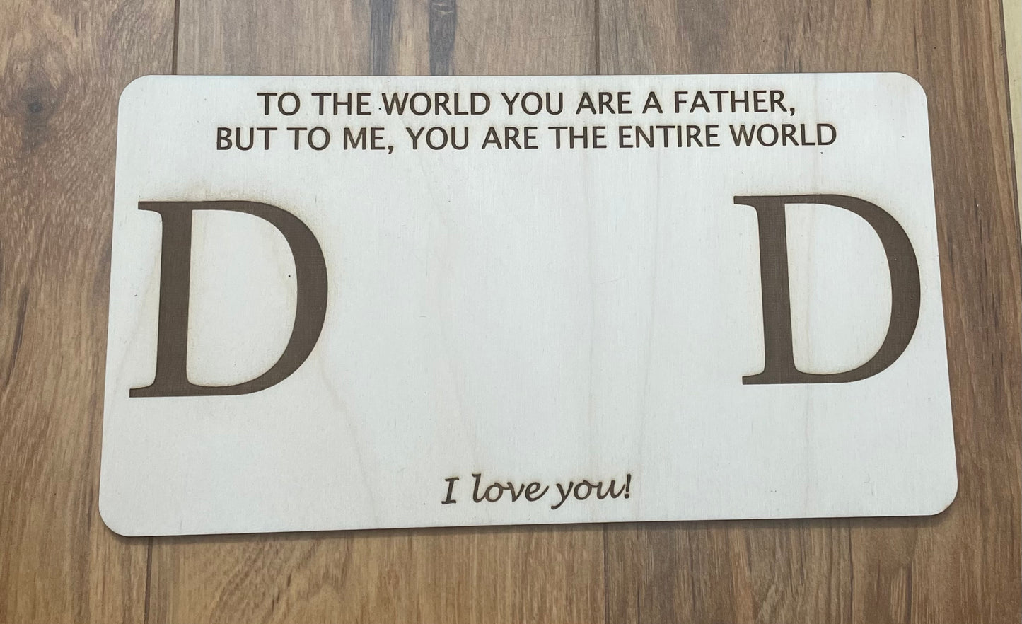 Dad Handprint Sign