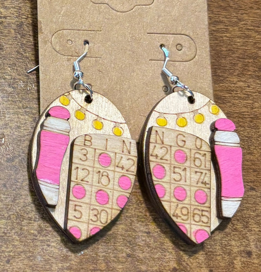 Bingo Dangle Earrings