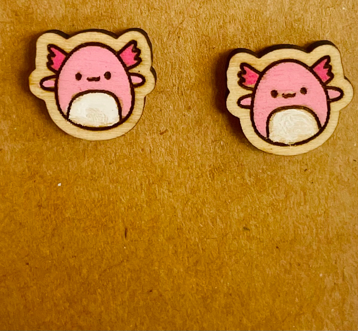 Axolotl Stud Earrings