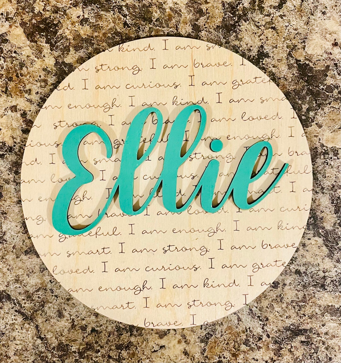 Affirmations Name Sign
