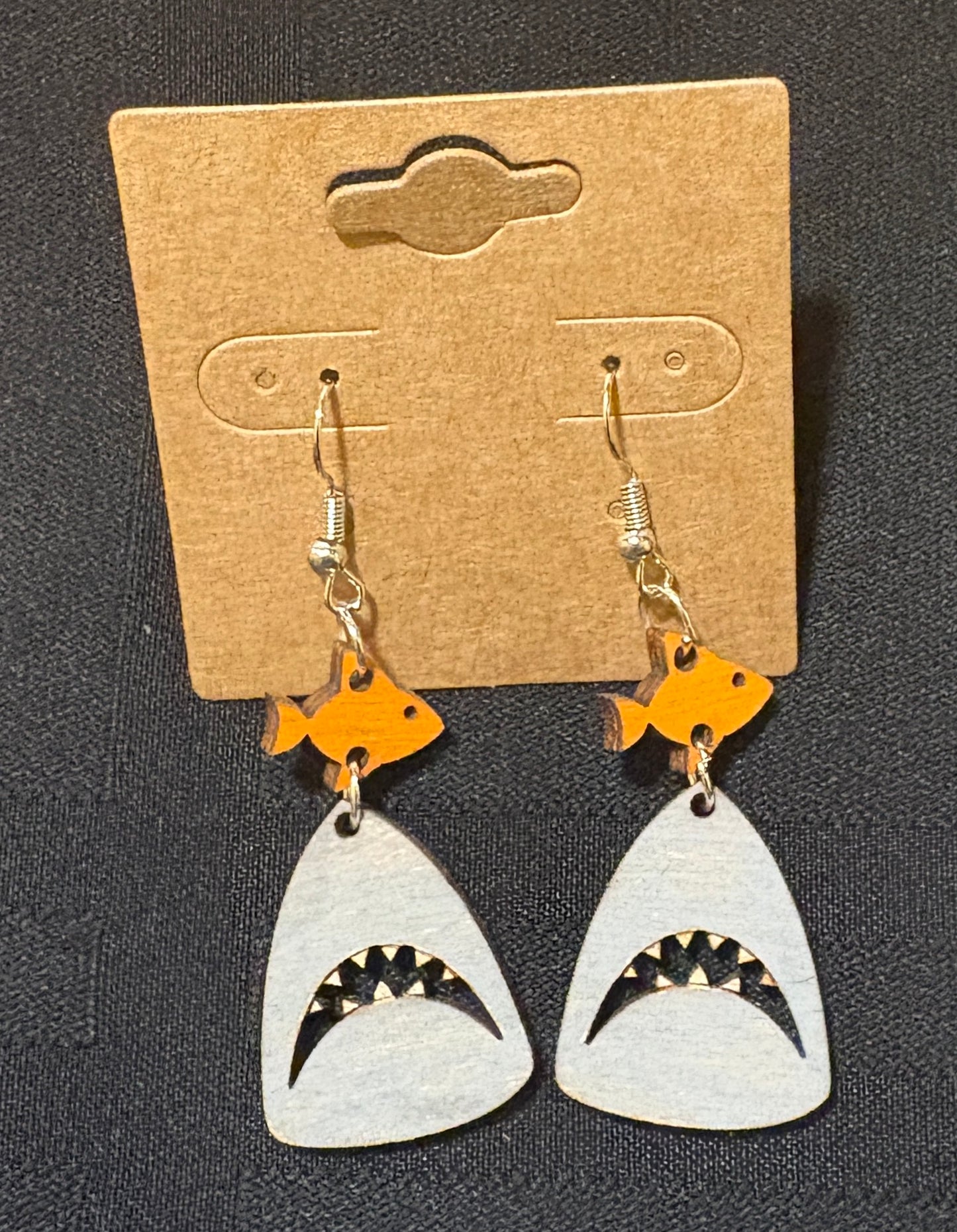 Shark Dangle Earrings