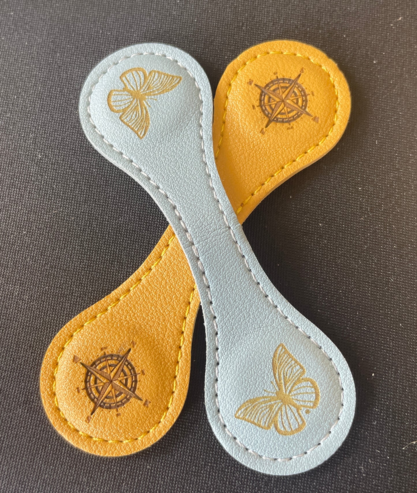Leather Magnetic Bookmark