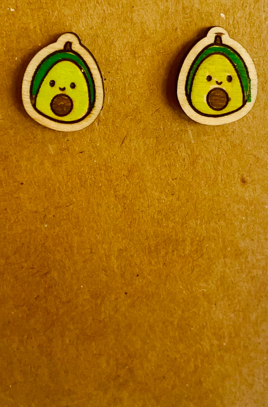 Avocado Stud Earrings