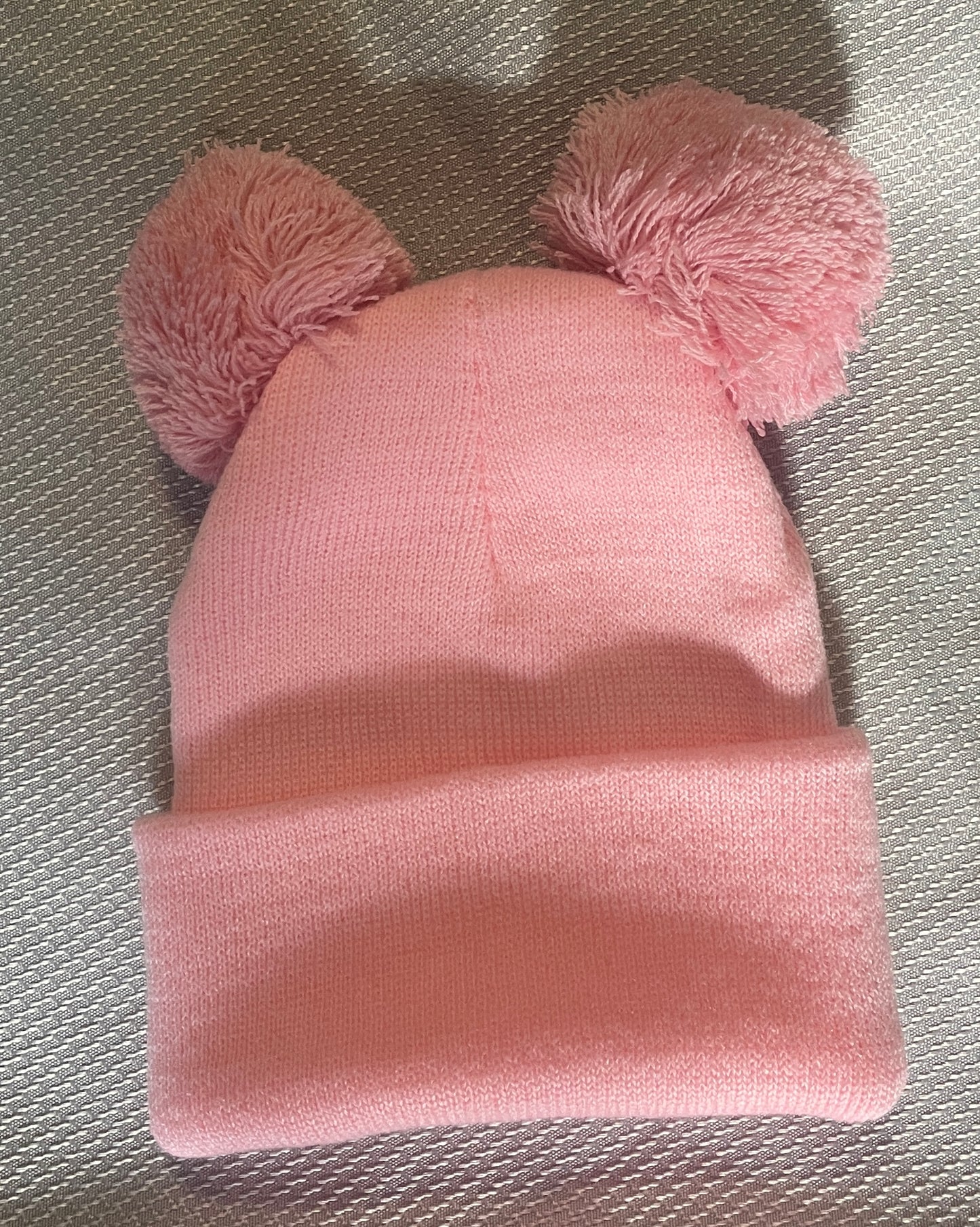 Girl Beanie with Pom Poms