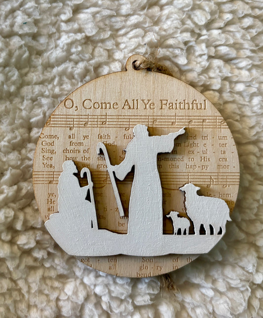 Nativity Song Ornament