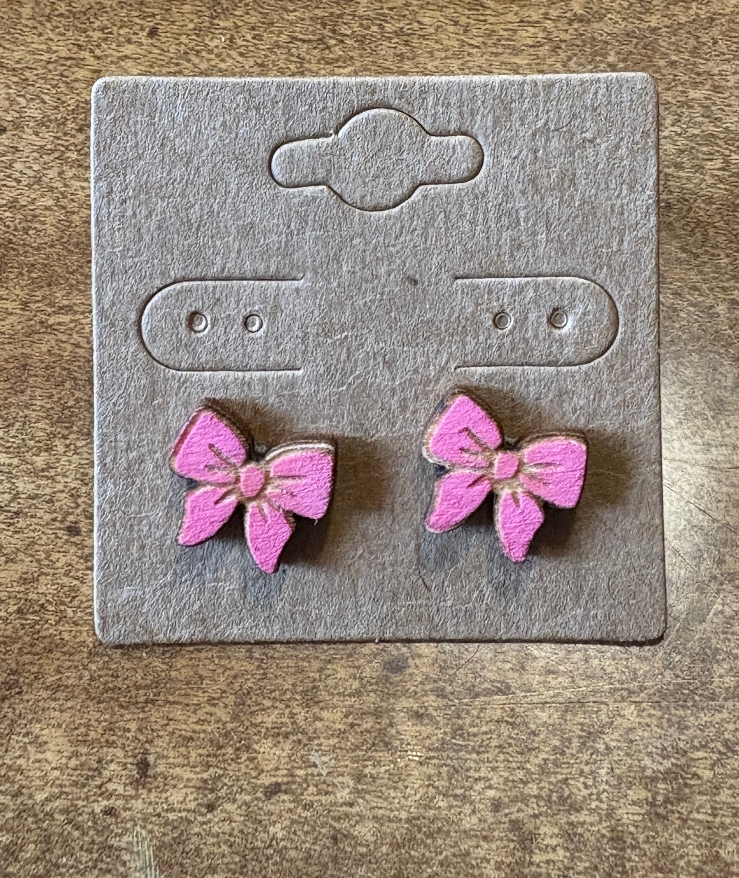 Bow Stud Earrings